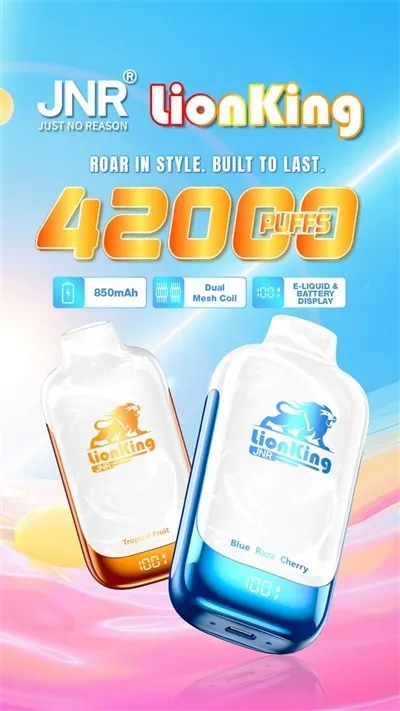 JNR Lion King 42K 42000 Puffs Disposable Vape high quality