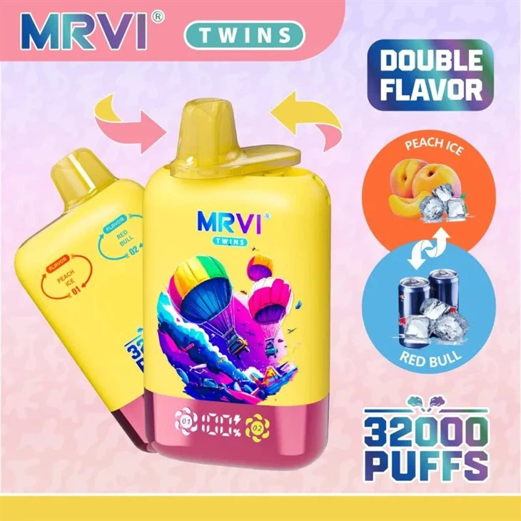MRVI TWINS 32000 PUFFS Double Flavor price