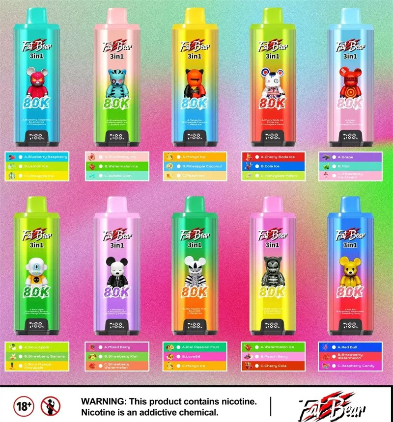 Fatbear 3in1 80K Flavors Fatbear 3in1 80K Flavors
